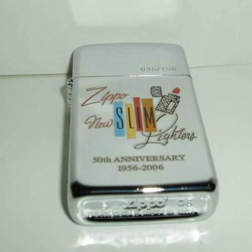 2006年製　 スリム ジッポー誕生 50周年記念  【ZIPPO】