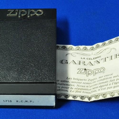 スリム　カナダ・プラケース　初期【ZIPPO】