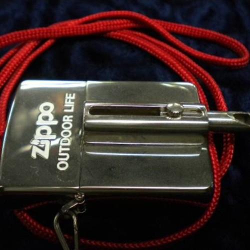 ​ホイッスル付　ジッポー　A【ZIPPO】