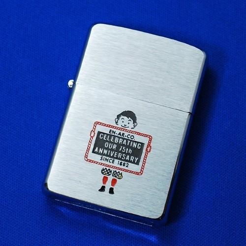 エナルコ　モーター・オイル創業75周年記念【zippo】