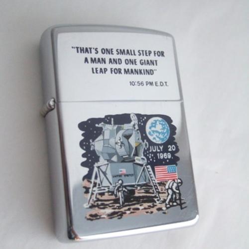 月面着陸　NASA メッセージ　【ZIPPO】