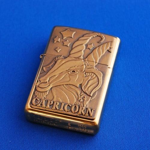 星座メタル貼　やぎ座【ZIPPO】