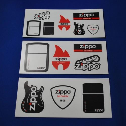 ZIPPOギターステッカー3枚セット【ZIPPO】