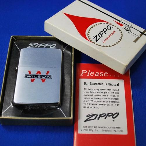 WILSON　赤フェルト【ZIPPO】