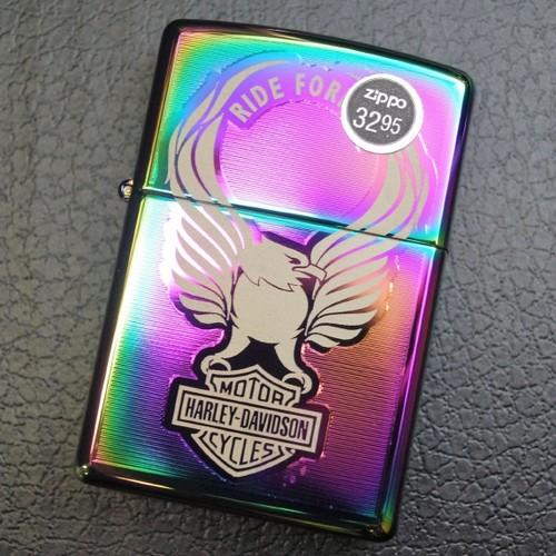 ハーレーダビッドソン(HARLEY-DAVIDSON)　スペクトラム　P.V.D コーティング【ZIPPO】