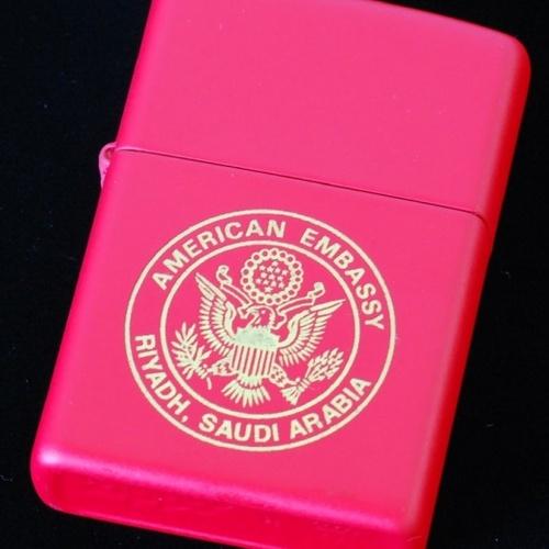 アメリカ大使館　サウジアラビア　【ZIPPO】