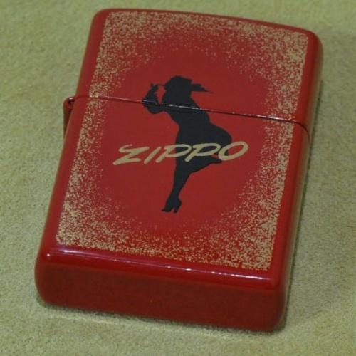 ウィンディ　越前塗り　赤【ZIPPO】