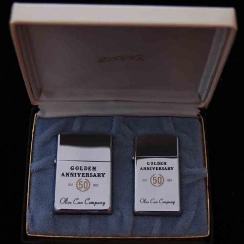 1962年製　Olive Can Company 50th 【ZIPPO】