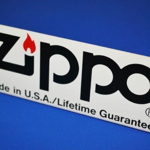 ZIPPOロゴ　卓上アクリルスタンド【ZIPPO】