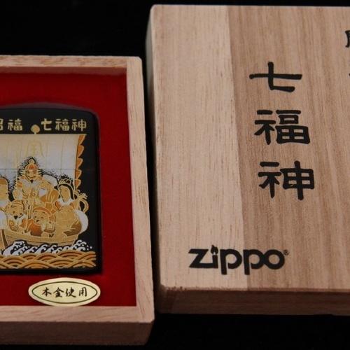 開運　本金蒔絵　七福神 【ZIPPO】