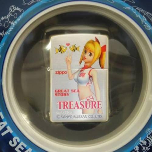 パチンコ ＣＲ機 大海物語 マリンちゃん  TREASURE【ZIPPO】