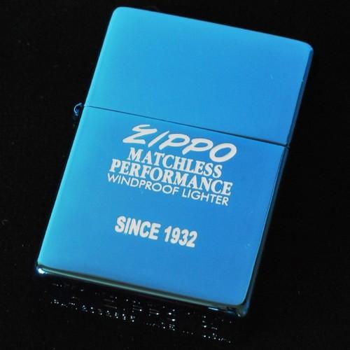 ​2001年製　ブルーチタン【ZIPPO】