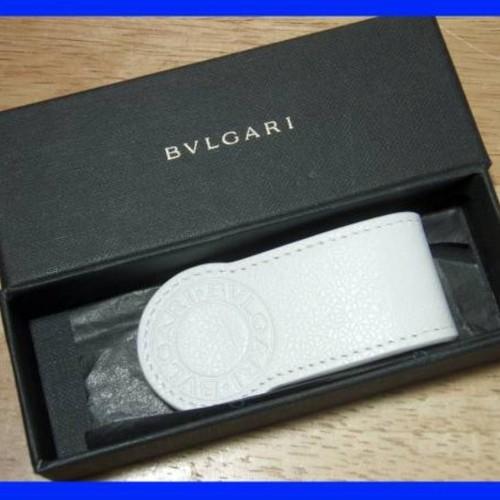 ブルガリ レザー製 マネークリップ【BVLGARI】