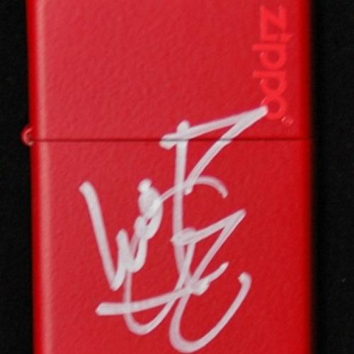 有村　智恵 プロ　直筆サイン入り【ZIPPO】