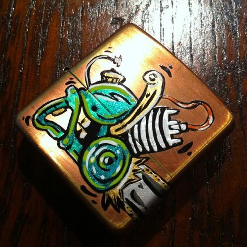 Nick Pell Chopper By NASTY  #62 Texas Chainsaw【ZIPPO】