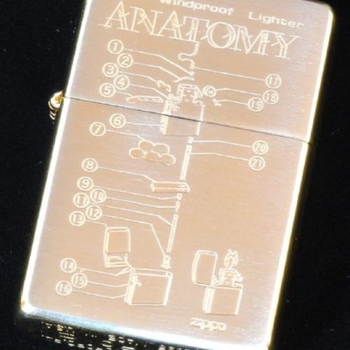 ジッポー　アナトミー 　両面デザイン【ZIPPO】