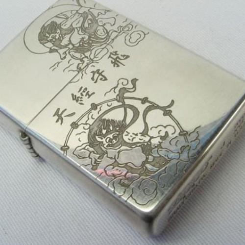 風神 雷神　シリアルNO.0000【ZIPPO】