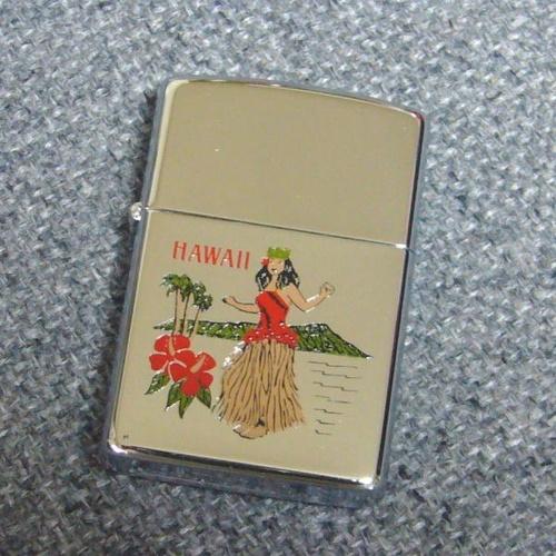 1992年　HAWAIIAN  HULL  GIRL 【ZIPPO】