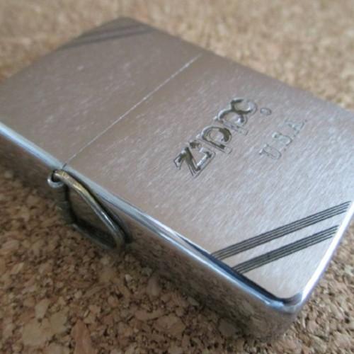 珍品？片面ダイアゴナルライン　ロスプルーフ付き【ZIPPO】