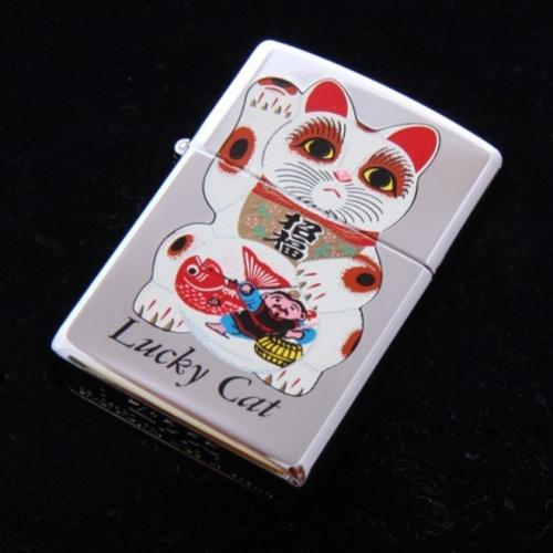 招福 招き猫 【ZIPPO】