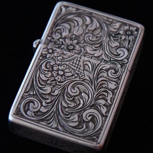 イタリアン　フローラル　スターリング【ZIPPO】