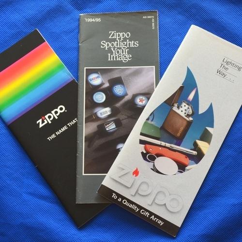 ZIPPO CATALOG 3冊セット【ZIPPO】