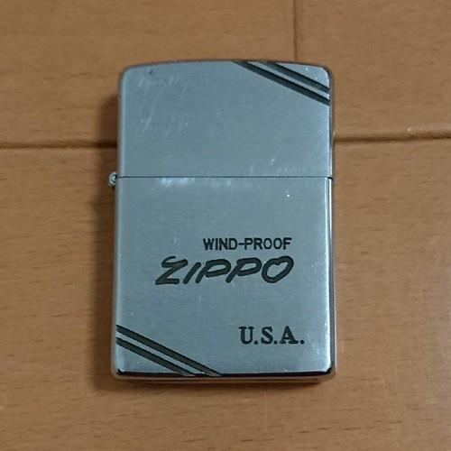 珍品？片面ダイアゴナルライン　再入荷！！【ZIPPO】