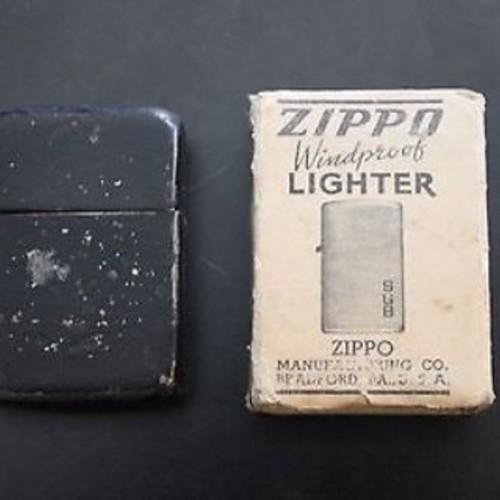 ブラック・クラッケル  ＢＯＸ 破れ【ZIPPO】