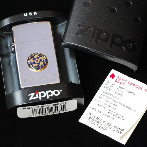 2007年製　 SLIM　KOREA【ZIPPO】