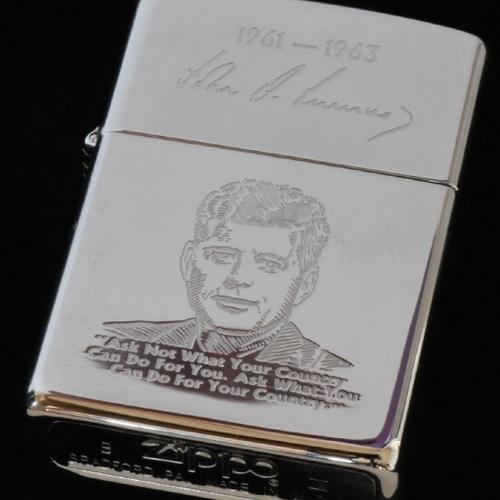 ジョン・Ｆ・ケネディ 【ZIPPO】