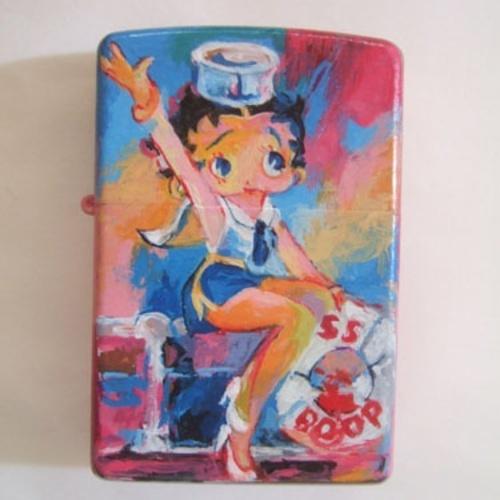 リチャード・ウォリック・ハンドペイント　ベティ・ブーブ   油絵セット　Sailor 【ZIPPO】