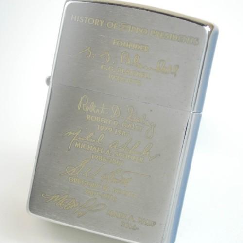 zippo社 歴代社長サイン C【ZIPPO】