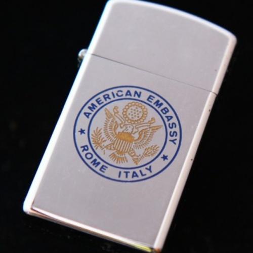 1976年製　アメリカ大使館　ローマ（イタリア） 【ZIPPO】