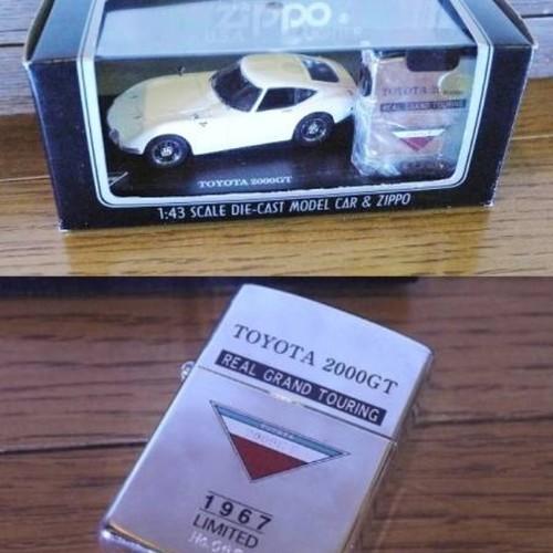 限定1500　ZIPPO付き　1/43　トヨタ　2000GT【ZIPPO】