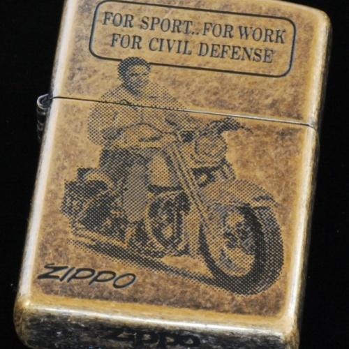 1950年代のハーレーダビッドソン雑誌広告 【ZIPPO】