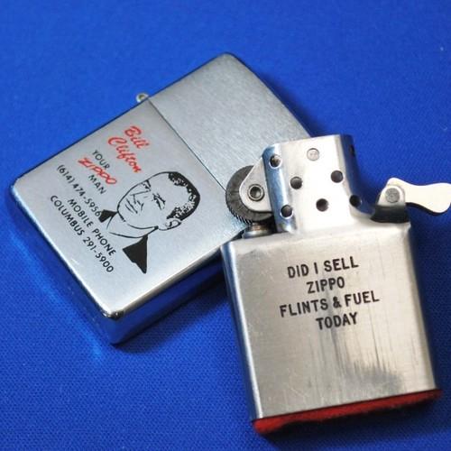 1967年　セールスマン  インサート広告　赤フェルト【ZIPPO】