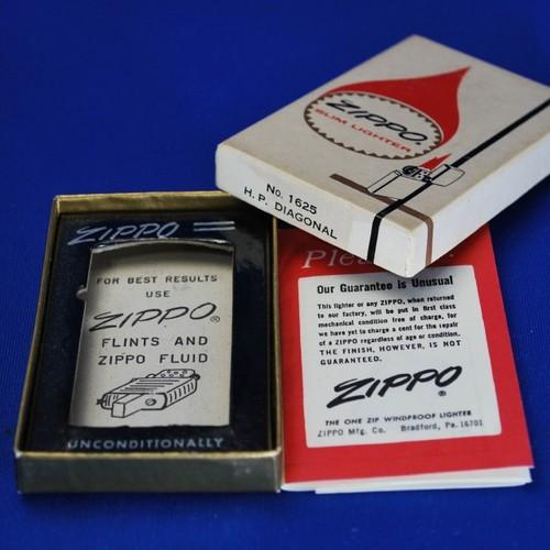 ​1962～66年製　パッケージボックス（NO.1625 H.P. DIAGONAL）【ZIPPO】