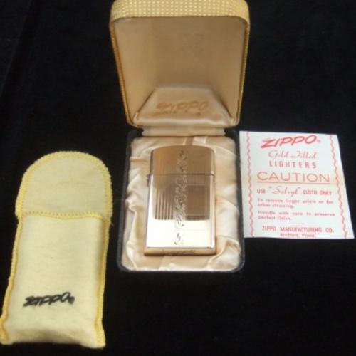 1956年 スリム最初期  コブラヘッド  10KGF スクロール　【ZIPPO】