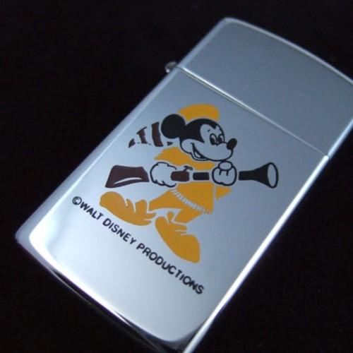 1978　MICKEY MOUSE SLIM PLOTO-TYPE 【ジッポー】