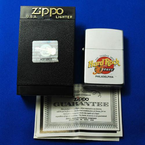 ハードロックカフェ30周年　フィラデルフィア 【ZIPPO】