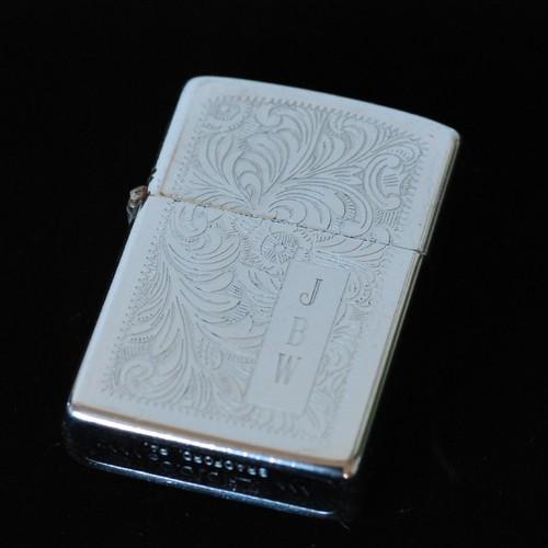 ​1984年製　両面花文様【ZIPPO】