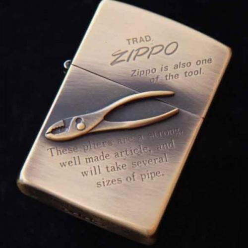 プライヤー　メタル貼り 【ZIPPO】