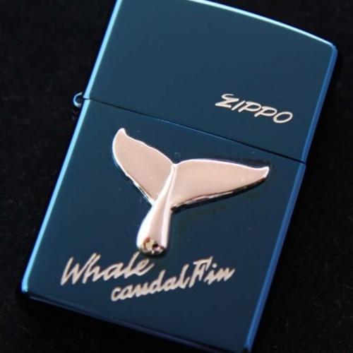 Whale Fin　ブルーチタン【ZIPPO】