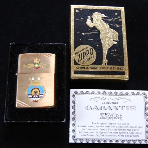 カナダ海軍潜水艦SUBRONONE ＆ ZIPPO社50thコメモラティブ 【ZIPPO】