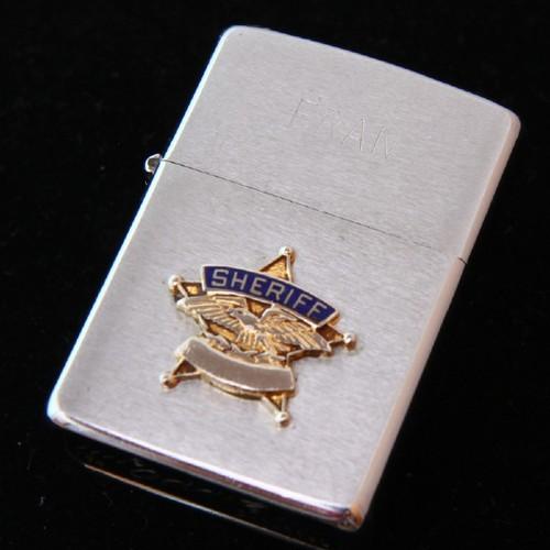 1974 SHERIFF　ピンズ貼り【ZIPPO】