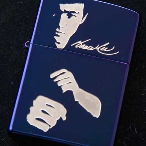 BRUCE LEE　ブルーチタン【ZIPPO】