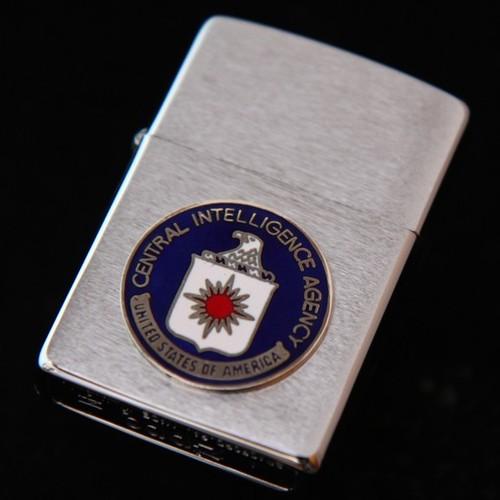 CIA メタル貼り【ZIPPO】