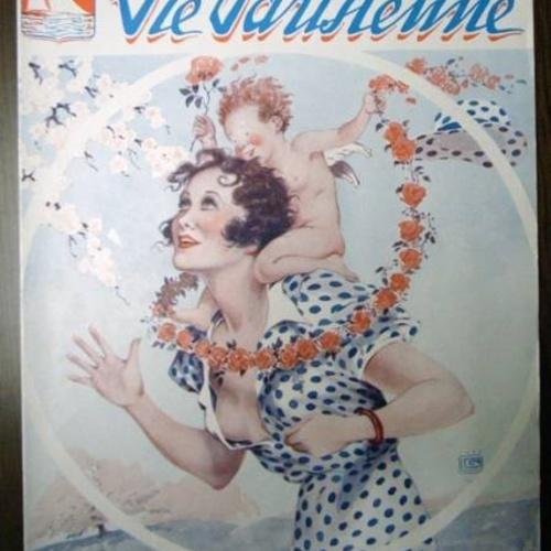 1933年 アールデコ フランスの雑誌【 La Vie Parisienne 】