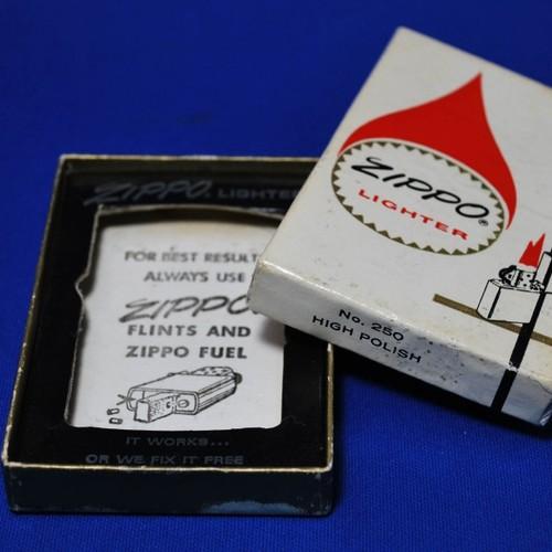 1967～1976年製　パッケージボックス（NO.250　HIGH POLISH）NO.2【ZIPPO】