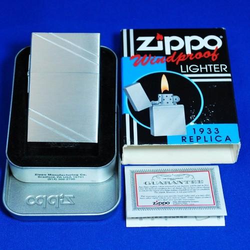 1933 レプリカ　ロング・ダイヤゴナルライン【ZIPPO】